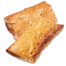 Saucijzenbroodje of vegan saucijzenbroodje